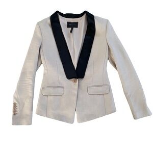 BCBGMaxAzria Soy Chai Tuxedo Style Jacket - size M